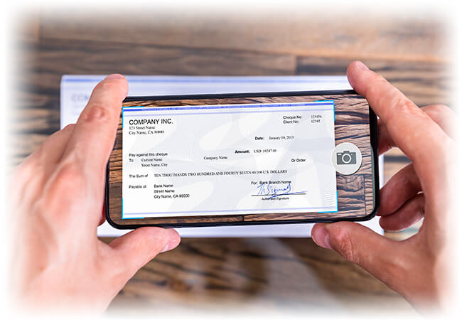 Mobile Check Deposit Ascentra